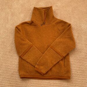 Nike therma loose fit cowl neck fleece sweater pullover